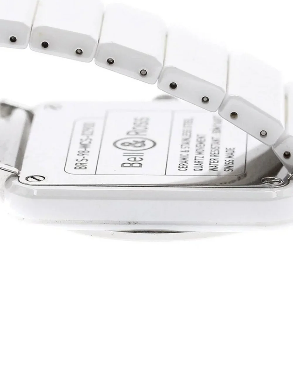 Bell＆Ross Square BRS-98-WCS white Dial Quartz Ladies Watch_